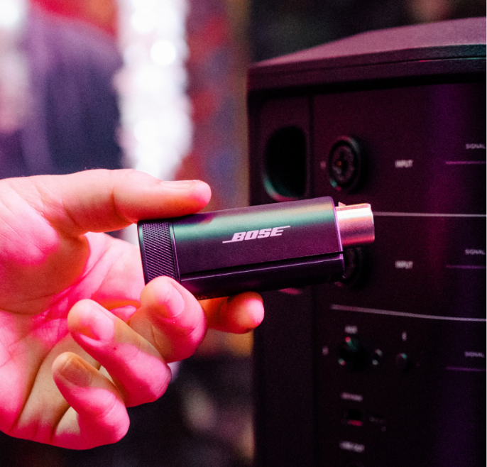 BOSE - Transmisor inalámbrico de micrófono/línea S1 Pro+ (XLR)
