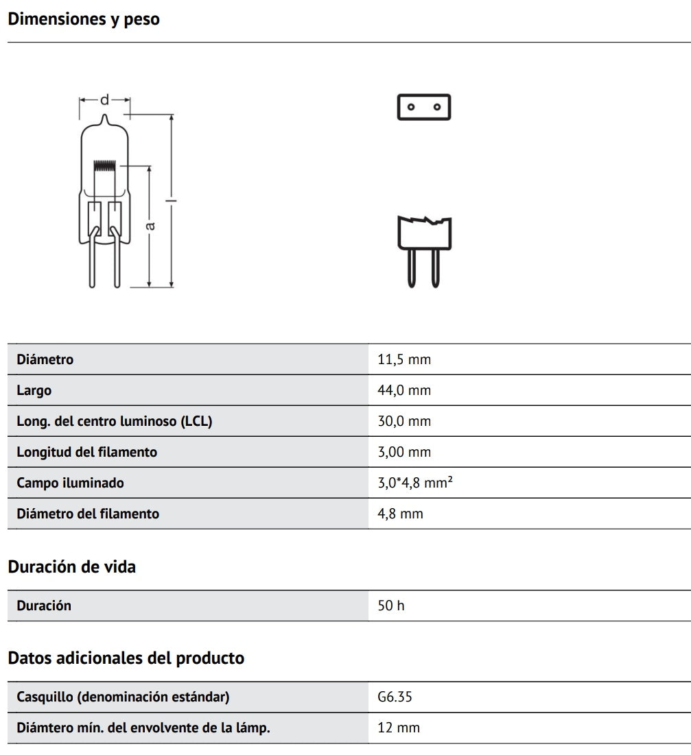 15V - 150W - BRJ - 64633 HLX OSRAM