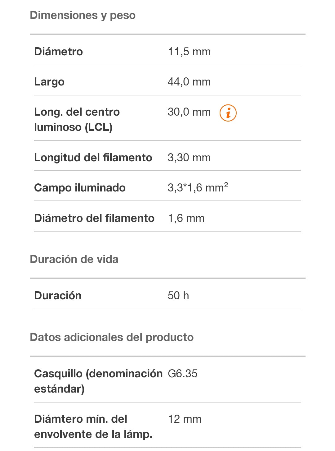 12V - 50W - BRL - 64610 HLX