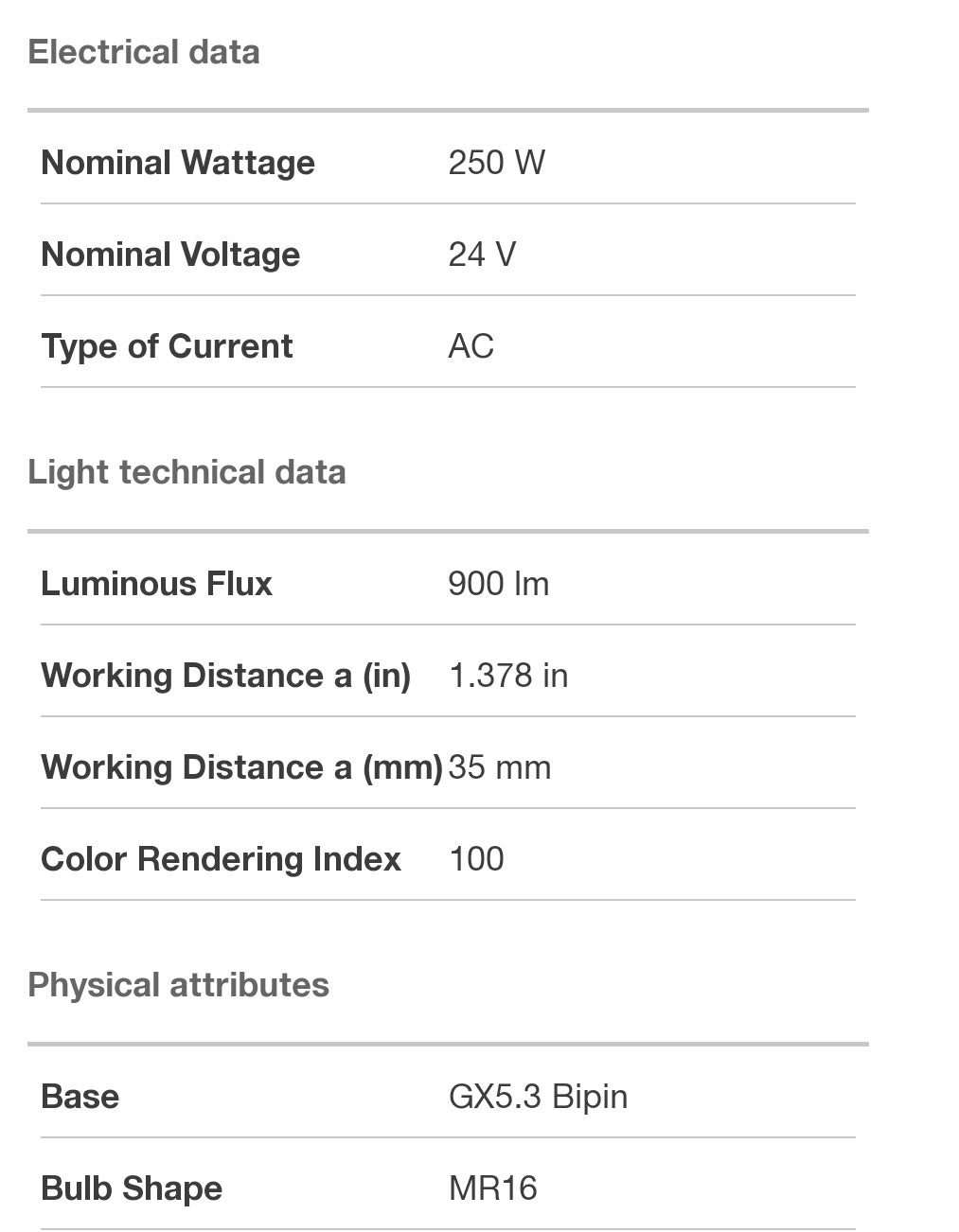 24V - 250W - ELC - 64653 - OSRAM