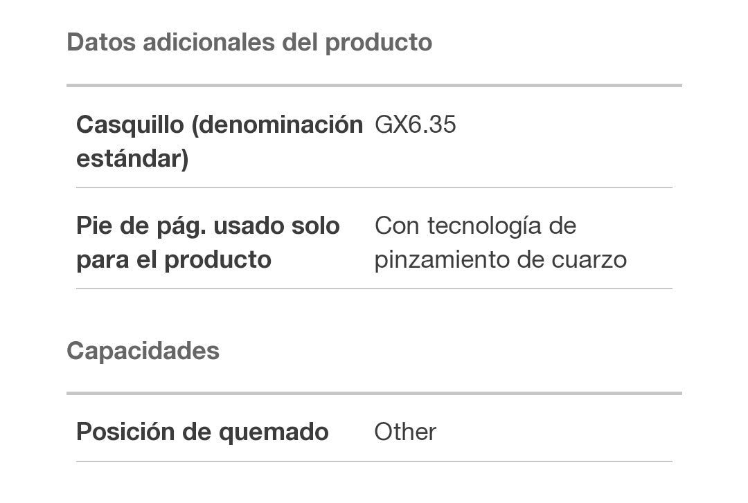 120V - 300W - GX6.35 - 64514