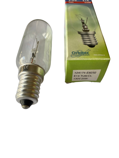 130V - 25W - E14 - Tube Clear