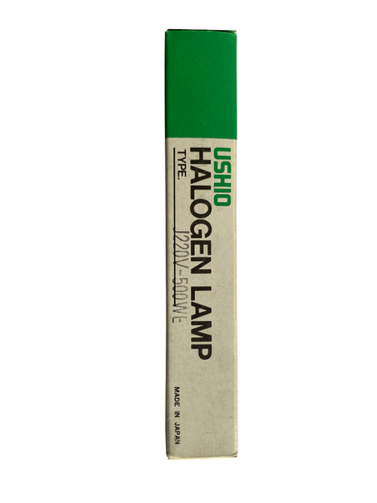 Lámpara Halógena Ushio R7S 220V 500W Lineal 118mm – Alta Intensidad