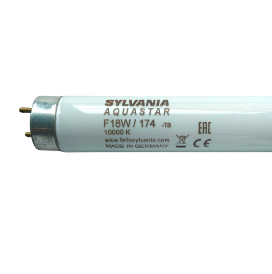 Tubo fluorescente - AQUASTAR - SYLVANIA - 18W / 174 - 10000K