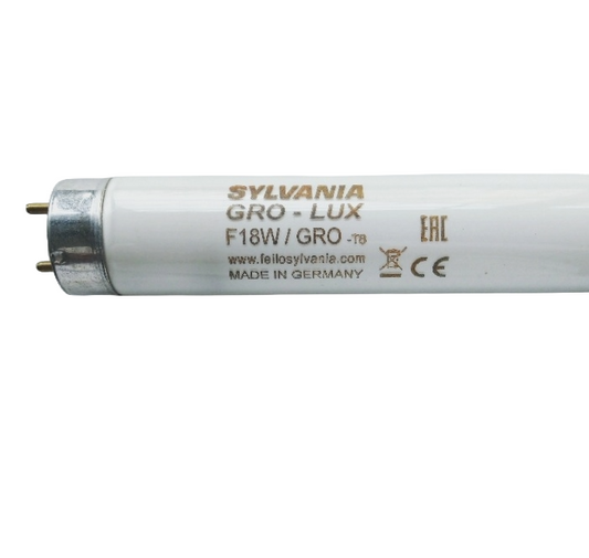 Tubo fluorescente 18W T8 (GROLUX) - SYLVANIA