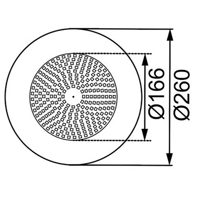 Reflector LED para Piscina 35W BLANCO - Extraplano marca Waking