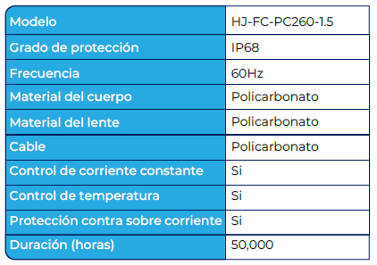 Reflector LED para Piscina 35W BLANCO - Extraplano marca Waking