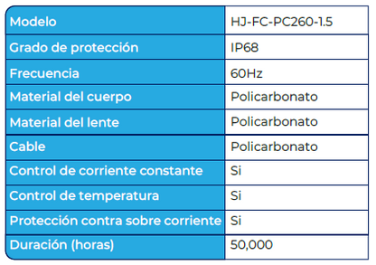 Reflector LED para Piscina 35W BLANCO - Extraplano marca Waking