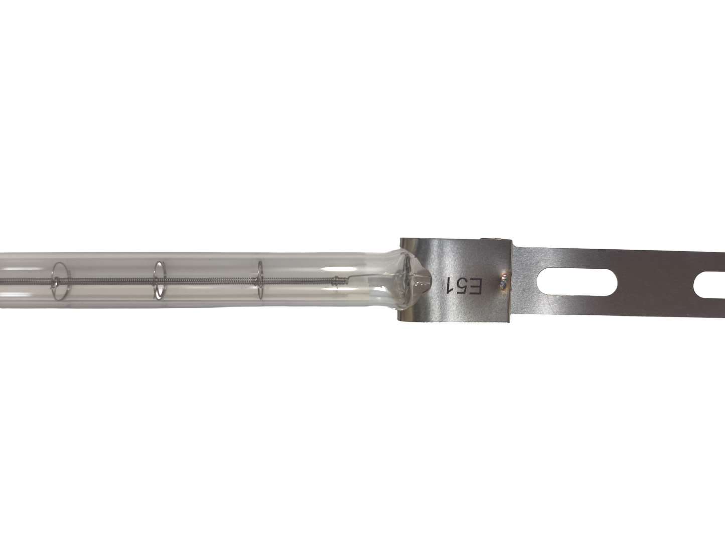 Lámpara Infrarroja Halógena Victory 120V 500W Tipo 64125050 con Abrazaderas Metálicas 242mm
