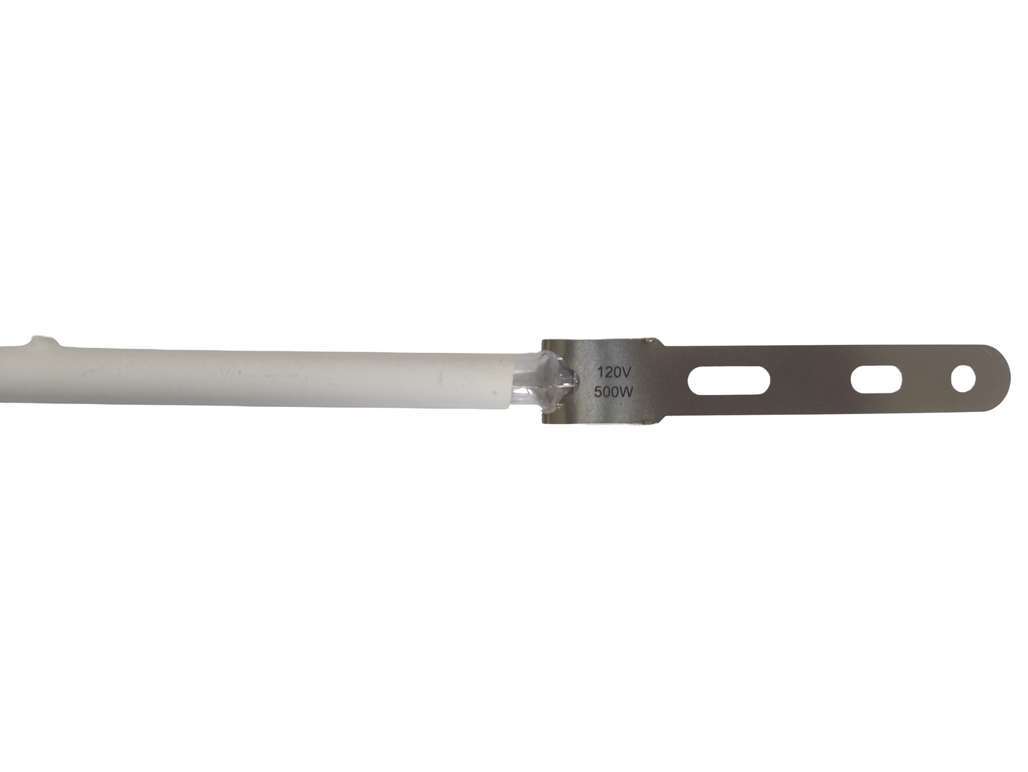 Lámpara Infrarroja Halógena Victory 120V 500W Tipo 64125050 con Abrazaderas Metálicas 242mm