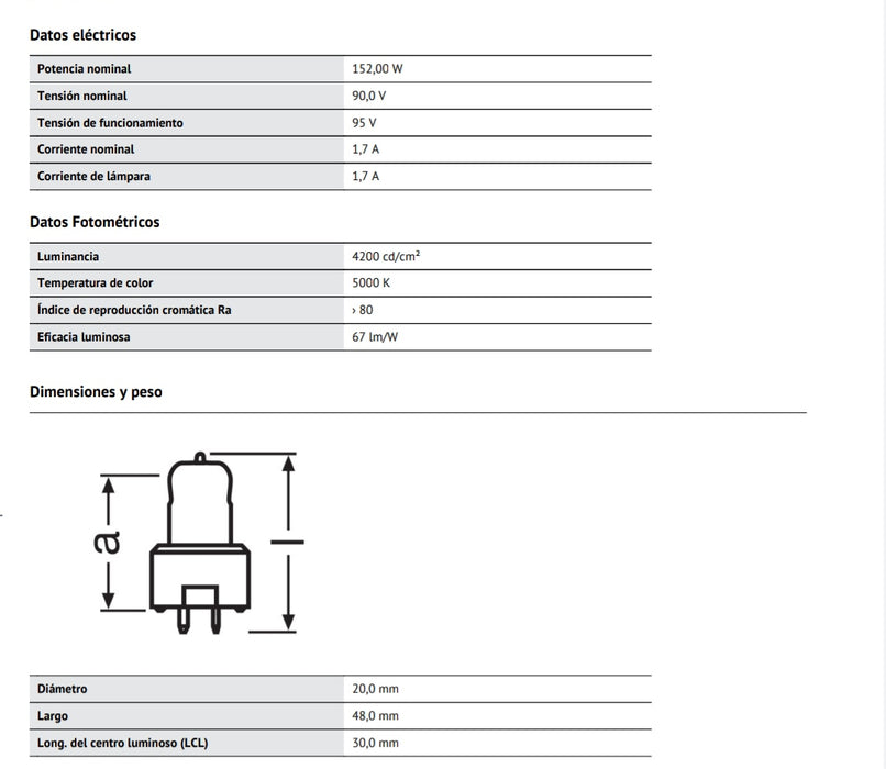 HTI 152W OSRAM