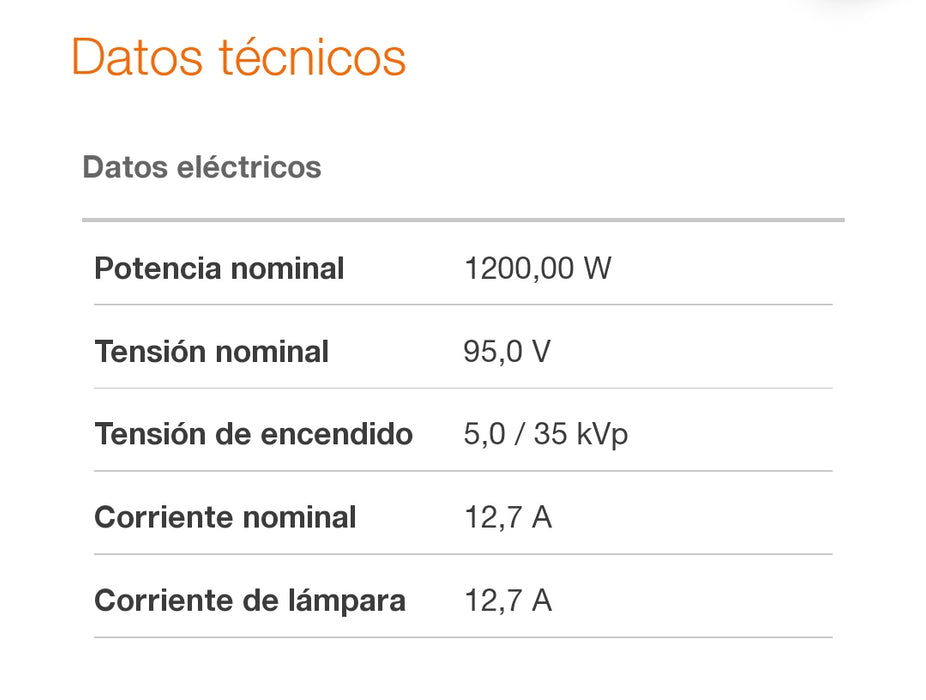 HTI® 1200W/D7/60 SHARXS® OSRAM