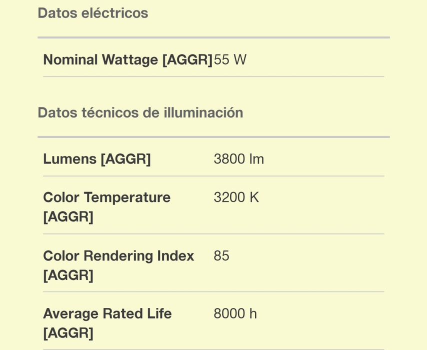 120V - 55W - 2G11 - STUDIOLINE 55W/3200k