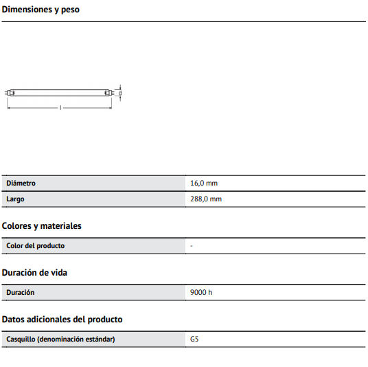 UV-C GERMICIDA HNS 8W OSRAM